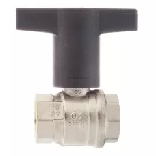 Кран шаровый Optibal 1/2" ВВ маховик пластмассовый Эконом Кран шаровый Optibal 1/2" ВВ маховик пластмассовый Эконом