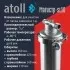 Магистральный фильтр atoll Магистр SL10 нерж. сталь (c механическим картриджем)