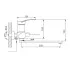 Смеситель для ванны VIEIR V184041
