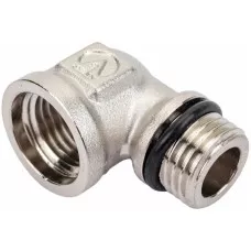 Угольник VALTEC 1/4 внутренняя-наружная резьба, с дополнительным уплотнением VTr.092.N.0002 Угольник VALTEC 1/4 внутренняя-наружная резьба, с дополнительным уплотнением VTr.092.N.0002