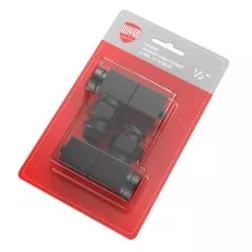Набор дизайн-вентилей Royal Thermo CUBE 1/2" черный, RTE 56.0009, НС-1422578 Набор дизайн-вентилей Royal Thermo CUBE 1/2" черный, RTE 56.0009, НС-1422578