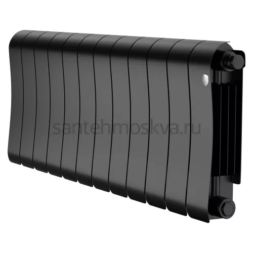 Радиатор биметаллический Royal Thermo Infinity 300 Noir Sable VR80 - 12 секции НС-1696341