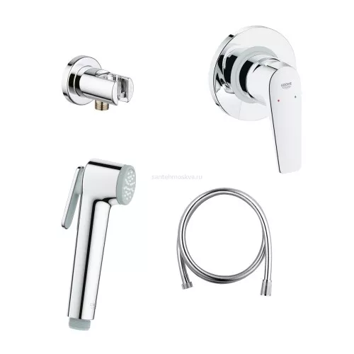 Гигиенический душ комплект GROHE BauFlow 124900 - удобство и гигиена в одном комплекте!