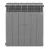 Радиатор биметаллический Royal Thermo Biliner 500 - 6 секций Silver Satin с боковым подключением (Роял Термо)
