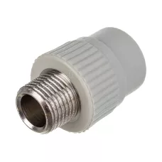 Муфта комбинированная ППР FV-Plast 215020 НР Ø 20 мм x 1/2" Муфта комбинированная ППР FV-Plast 215020 НР Ø 20 мм x 1/2"