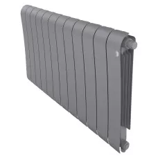 Радиатор биметаллический Royal Thermo Infinity 500 Silver Satin VR80 - 12 секции НС-1658293