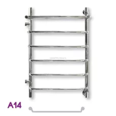 Водяной полотенцесушитель ЭРАТО А14 БП 1000x500, с боковым подключением Водяной полотенцесушитель ЭРАТО А14 БП 1000x500, с боковым подключением