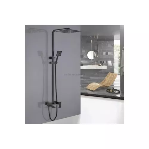 ECO Душевая система из нержавеющей стали GK-0315 Черный матовый
