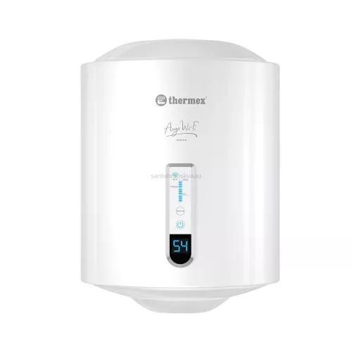 Водонагреватель аккумуляционный электрический THERMEX Auga 30 V Slim Wi-Fi