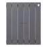 Радиатор биметаллический Royal Thermo Pianoforte 500 - 6 секций Silver Satin с боковым подключением (Роял Термо)