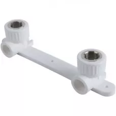 Двойная водорозетка ППР 20 мм x 1/2" Двойная водорозетка ППР 20 мм x 1/2"