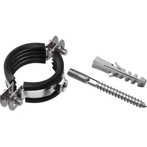 Хомут обжимной с анкерной шпилькой 3/8" (16-20)