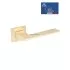 Дверная ручка на розетке Portuno Italia 206.07 Матовое золото Дверная ручка на розетке Portuno Italia 206.07 Матовое золото