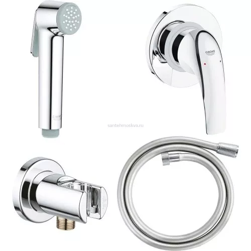 Гигиенический душ комплект Grohe BauCurve 124899 (Грое)