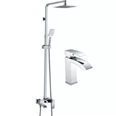 Набор для ванны 2 в 1 HANSEN HL37044 хром Набор для ванны 2 в 1 HANSEN HL37044 хром