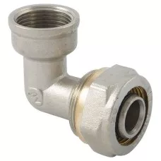 Угольник цанговый ВР для МП труб 20x1/2"