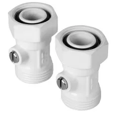 Набор нижнего подключения Royal Thermo прямой раздельный 3/4х3/4ЕК RANPP13434WH (белый) Набор нижнего подключения Royal Thermo прямой раздельный 3/4х3/4ЕК RANPP13434WH (белый)