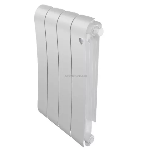 Радиатор биметаллический Royal Thermo Infinity 500 Bianco Traffico VR80 - 4 секции НС-1658378