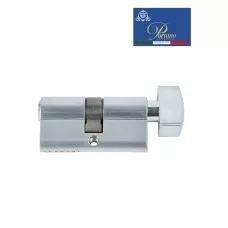 Цилиндровый механизм PORTUNO. Арт.CS60.02, 60м. (30+30), Цвет, Матовый хром. ключ-вертушка Цилиндровый механизм PORTUNO. Арт.CS60.02, 60м. (30+30), Цвет, Матовый хром. ключ-вертушка