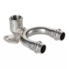 Пресс-водорозетка проходная  мм х   из нержавеющей стали VTi.954.DI.150415 VALTEC (ВАЛТЕК)