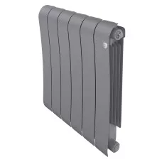 Радиатор биметаллический Royal Thermo Infinity 500 Silver Satin - 6 секции НС-1630002