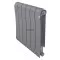 Радиатор биметаллический Royal Thermo Infinity 500 Silver Satin - 6 секции НС-1630002