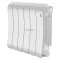 Радиатор биметаллический Royal Thermo Infinity 300 Bianco Traffico VR80 - 6 секции НС-1696338