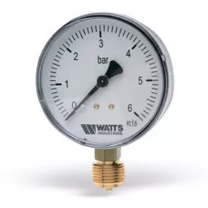 Манометр радиальный F+R200 (MRP) 50 мм 6 бар Watts