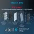 Мембрана обратноосмотическая atoll TWIST RO-800