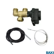 Комплект 3-ходового клапана BAXI для соединение котла с бойлером, BX4991100069 Комплект 3-ходового клапана BAXI для соединение котла с бойлером, BX4991100069