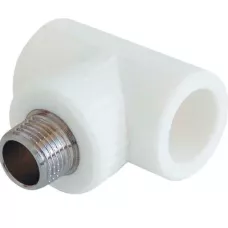 Тройник переходной 20 x 1/2", с наружной резьбой Тройник переходной 20 x 1/2", с наружной резьбой