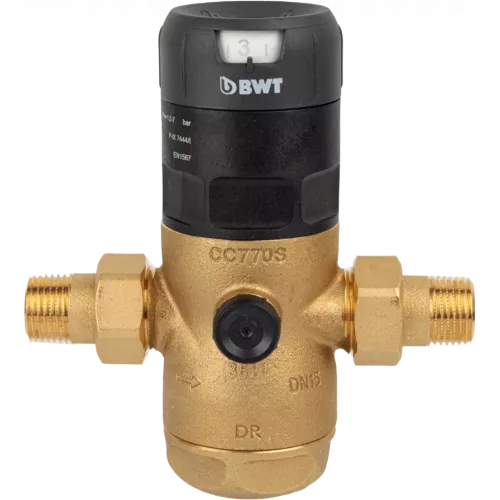 Редуктор давления BWT D1 Eco 1/2" для горячей воды (БВТ)