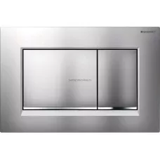 Смывная клавиша Geberit Sigma 30 115.883.JQ.1 хром / матовый хром Смывная клавиша Geberit Sigma 30 115.883.JQ.1 хром / матовый хром