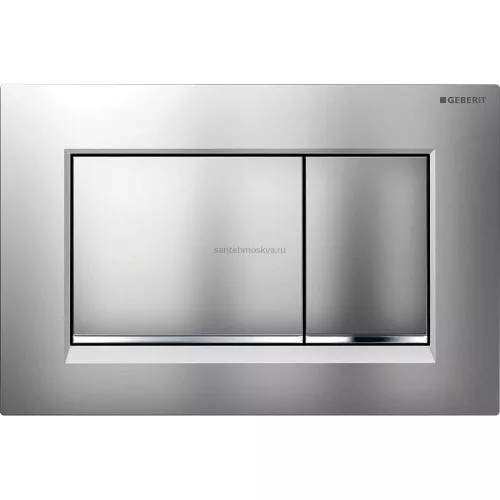 Смывная клавиша Geberit Sigma 30 115.883.JQ.1 хром / матовый хром