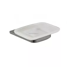 Настенный мыльница Grocenberg AC0058 (Графит) Настенный мыльница Grocenberg AC0058 (Графит)