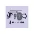 Ares Душевая стойка со смесителем ALS-615-10 Черная Ares Душевая стойка со смесителем ALS-615-10 Черная