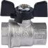 Кран шаровый ВВ бабочка 1/2" Bugatti (Бугатти) Кран шаровый ВВ бабочка 1/2" Bugatti (Бугатти)