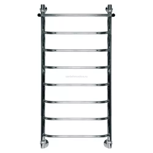 Водяной полотенцесушитель Ника Trapezium ЛТ ВП 1200x400 8 с полкой Nika