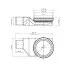 Душевой лоток Pestan Betto Compact Line 550 мм, 13702509 Душевой лоток Pestan Betto Compact Line 550 мм, 13702509
