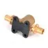 Тройник Rehau 14562911001 настенный с внутренней резьбой 16-Rp1/2-16 RX+ (Рехау)