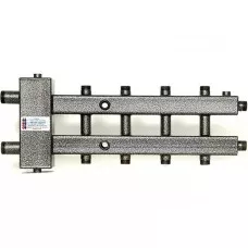 Гидравлический коллектор комбинированный Rilano 5 контуров 1"1/4 x 1" НР до 85 кВт Гидравлический коллектор комбинированный Rilano 5 контуров 1"1/4 x 1" НР до 85 кВт