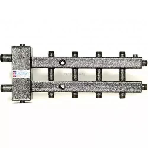 Гидравлический коллектор комбинированный Rilano 5 контуров 1"1/4 x 1" НР до 85 кВт (Рилано)