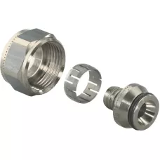 Резьбозажимное соединение Uponor 1045542 Flex-X покрытый PEX 16x2,2-3/4" FT Евроконус