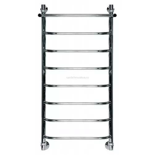 Водяной полотенцесушитель Ника Trapezium ЛТ ВП 1200x500 8 с полкой Nika
