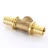 Тройник Rehau 13660211001 с внутренней резьбой на боковом проходе 32x4,4-Rp3/4-32 RX (Рехау)