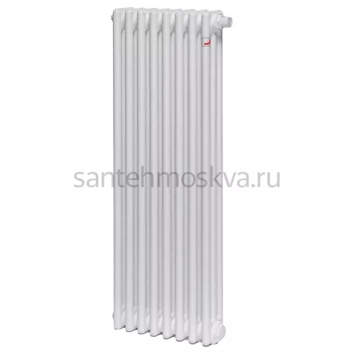 Радиатор стальной трубчатый Zehnder Charleston Completto 3180/10 №V002, нижнее подключение, цвет белый (Зендер)