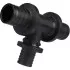 Тройник Rehau 11600631001 с уменьшенным боковым проходом 25-20-25 PX (Рехау) Тройник Rehau 11600631001 с уменьшенным боковым проходом 25-20-25 PX (Рехау)
