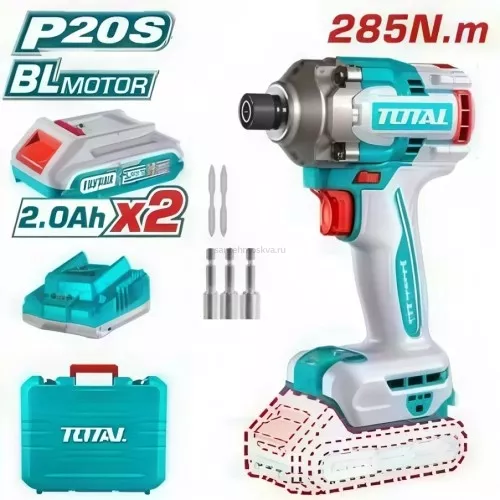 Аккумуляторный ударный винтоверт TOTAL (TIRLI2028 ТОТАЛ)