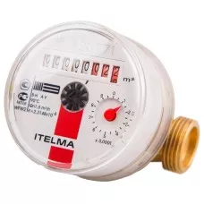 Счетчик водяной для горячей воды Itelma 1/2" DN15