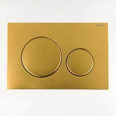 Смывная клавиша Geberit Sigma 20 золотой брашированный Смывная клавиша Geberit Sigma 20 золотой брашированный